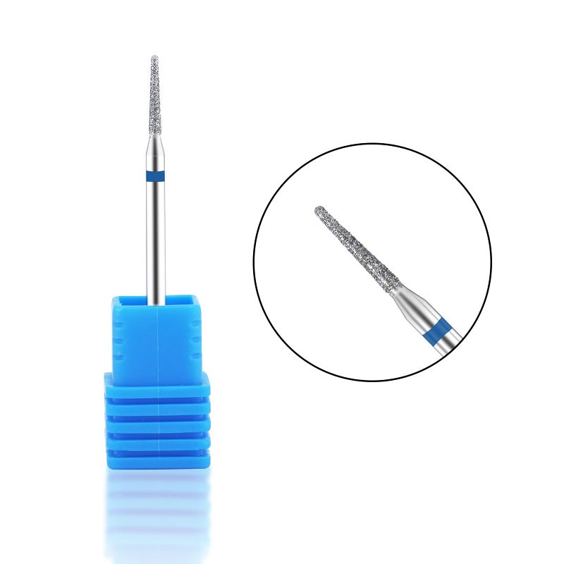 NMKL38 Needle Shaped Cuticle Cleaner Carbide Nail Drill File Bit for Electric Drill Machine Manicure Pedicure (1.6) - Image 2